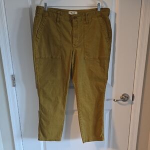 Madewell Slim Straight Utility 33